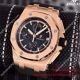 2017 Clone Audemars Piguet Grey Chronograph Rose Gold Rubber Strap 189 (2)_th.jpg